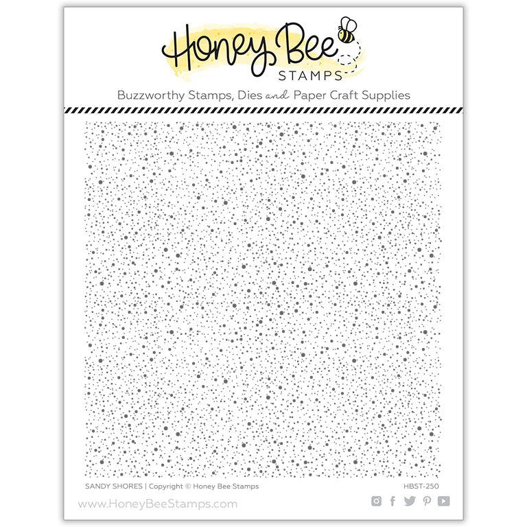 Sandy Shores - 6x6 Photopolymer Stamp Set - Honey Bee Stamps