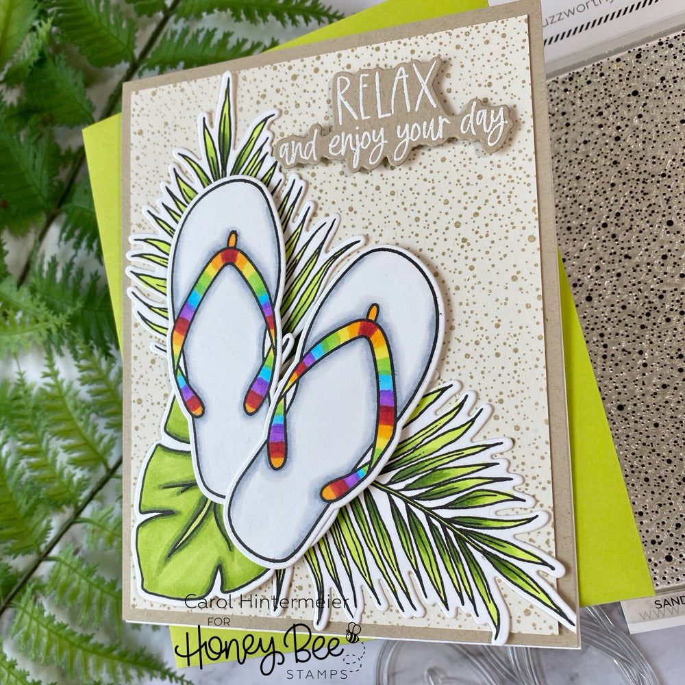 Sandy Shores - 6x6 Photopolymer Stamp Set - Honey Bee Stamps