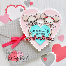 Scallop Hearts - Honey Cuts - Honey Bee Stamps