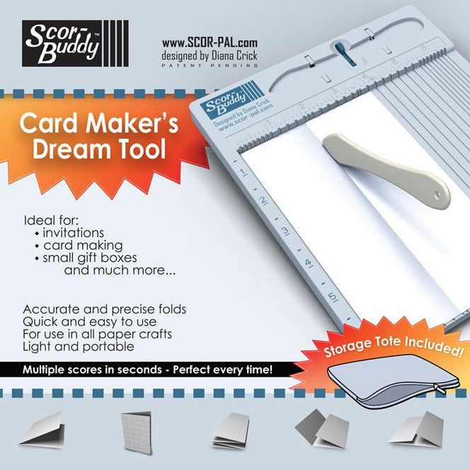 Scor - Buddy Mini Score Board 7"x 7" - A Must Have Tool! - Honey Bee Stamps