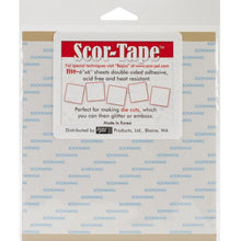 Scor-Tape 6x6 Sheets | 5 pk