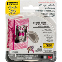 Scotch Acid-Free Double-Sided Permanent Tape - 1/4" ATG Refill 2pk - Gold Rolls - Honey Bee Stamps