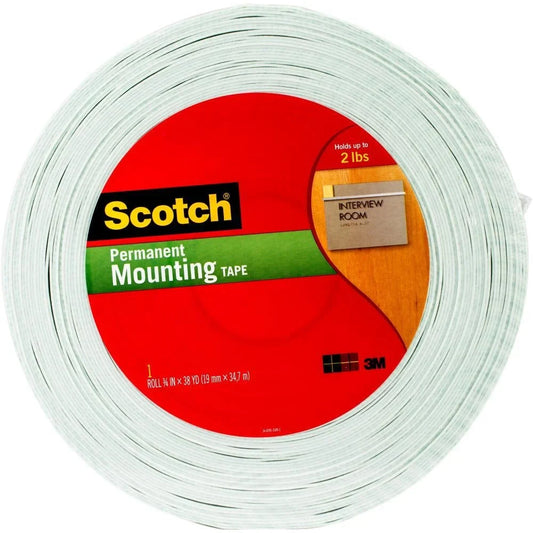 Scotch Double - Sided Foam Mounting Tape - 3/4" x 38yd - Honey Bee Stamps