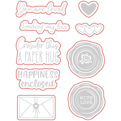 Sealed With Love - Honey Cuts - Coordinating Dies - Honey Bee Stamps