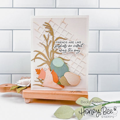Seas The Day - 6x6 Photopolymer Stamp Set - Honey Bee Stamps