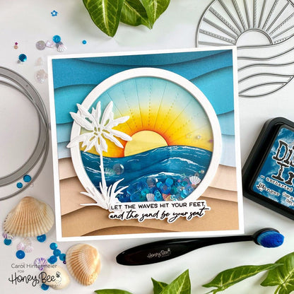 Seas The Day - Honey Cuts - Honey Bee Stamps