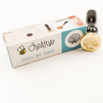 Seashell - Wax Stamper - Honey Bee Stamps