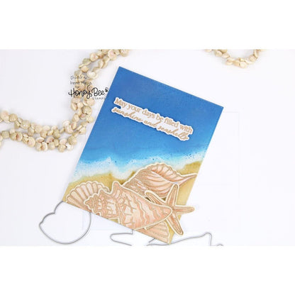 Seashells - Honey Cuts - Coordinating Dies - Honey Bee Stamps