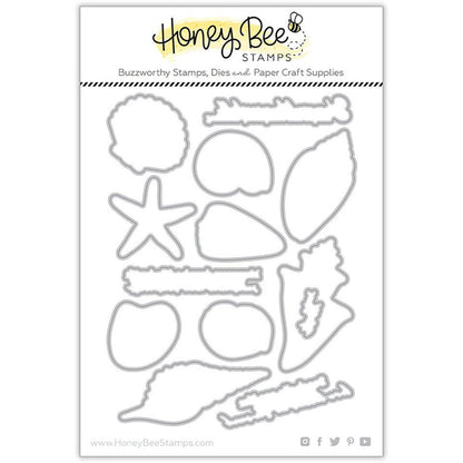 Seashells - Honey Cuts - Coordinating Dies - Honey Bee Stamps