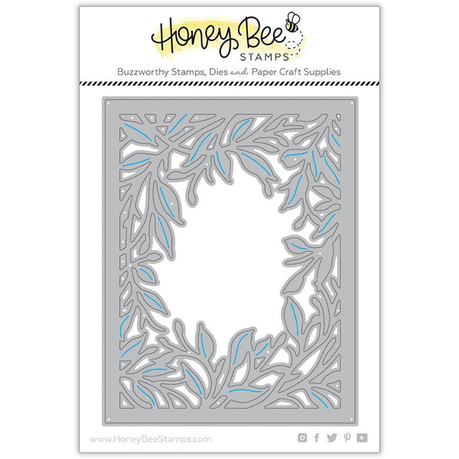 Secret Garden A2 Cover Plate - Honey Cuts - Honey Bee Stamps