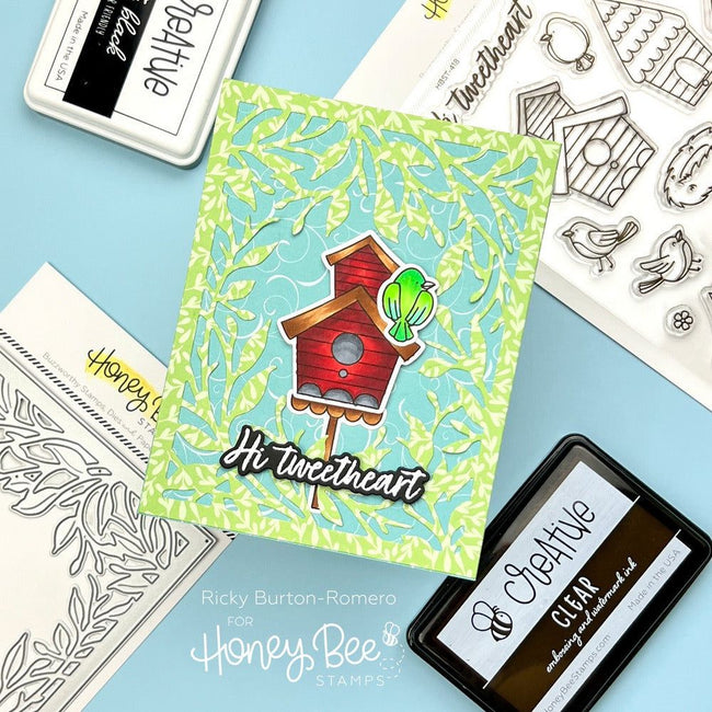 Secret Garden A2 Cover Plate - Honey Cuts - Honey Bee Stamps