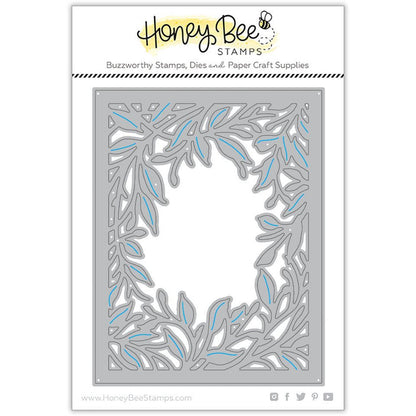 Secret Garden A2 Cover Plate - Honey Cuts - Stand - Alone Dies - Honey Bee Stamps