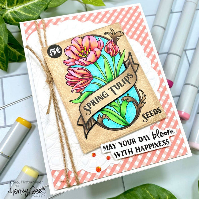 Seeds Of Kindness - 6x8 Stamp Set - Honey Bee Stamps