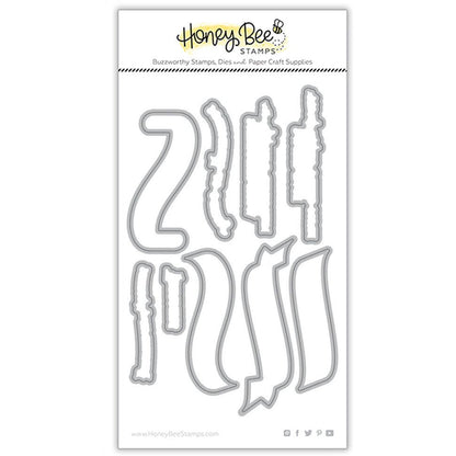 Seeds Of Kindness - Honey Cuts - Coordinating Dies - Honey Bee Stamps