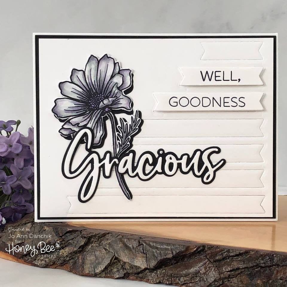 Sentiment Banners - Honey Cuts - Stand - Alone Dies - Honey Bee Stamps