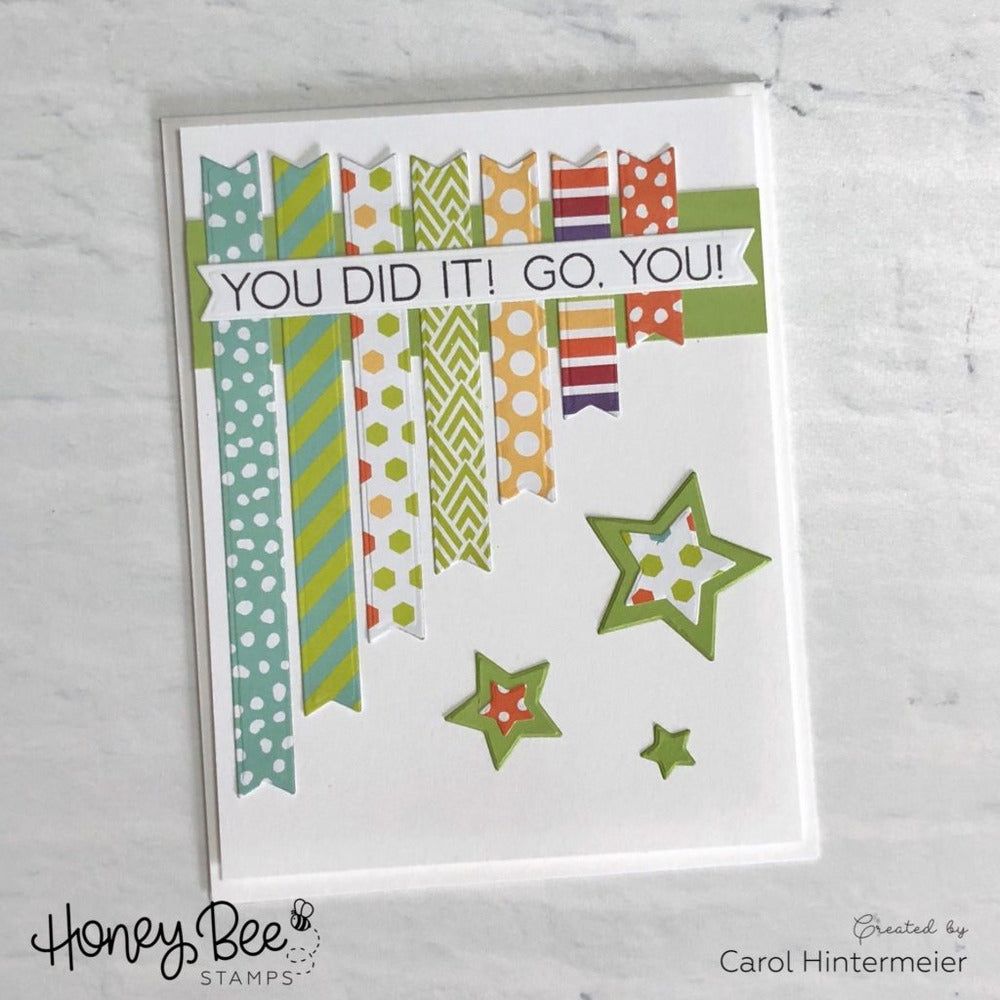 Sentiment Banners - Honey Cuts - Stand - Alone Dies - Honey Bee Stamps