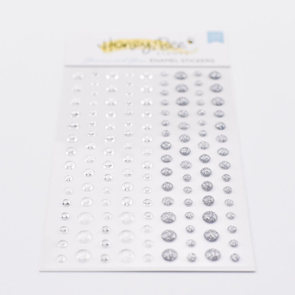 Shimmer & Shine Enamel Stickers - 135 Count - Honey Bee Stamps