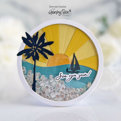 Shoreline Scene Builder - Honey Cuts - Stand - Alone Dies - Honey Bee Stamps