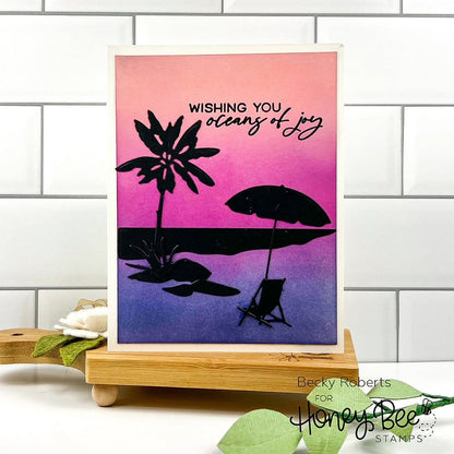 Shoreline Scene Builder - Honey Cuts - Stand - Alone Dies - Honey Bee Stamps