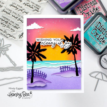 Shoreline Scene Builder - Honey Cuts - Stand - Alone Dies - Honey Bee Stamps
