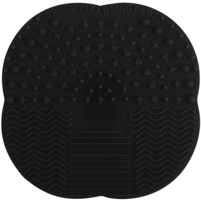 Silicone Brush Scrubber - Black - Honey Bee Stamps