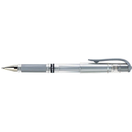 Silver Ink Uni - Ball Gel Impact Pen - Broad Point - Honey Bee Stamps