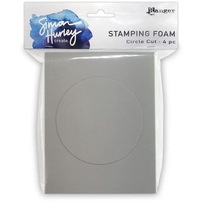 Simon Hurley Stamping Foam 4pc Circle Cut - Honey Bee Stamps