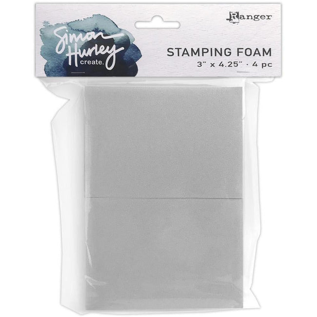 Simon Hurley Stamping Foam 4pk Small 3" x 4.25" - Honey Bee Stamps