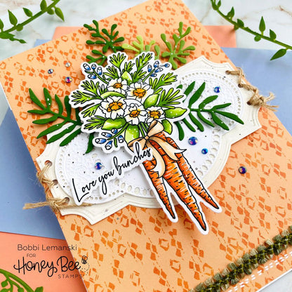 Simply Spring Paper Pad 6x8.5 - 24 Double - Sided Sheets - Honey Bee Stamps