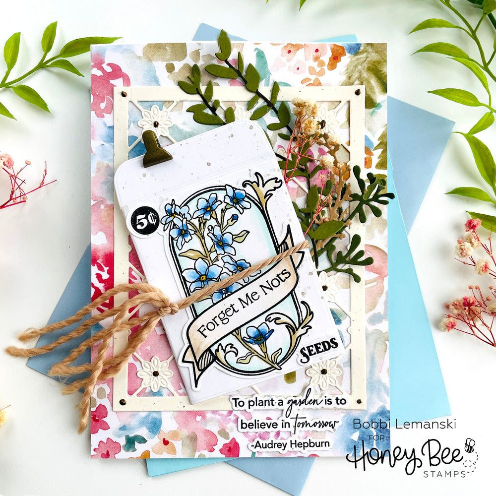 Simply Spring Paper Pad 6x8.5 - 24 Double-Sided Sheets – Honey Bee