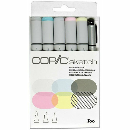 Sketch by Copic - Blending Basics - 6pkg - Honey Bee Stamps