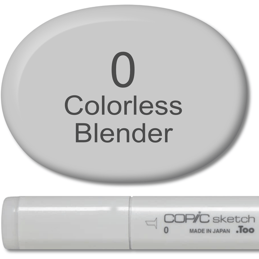 Sketch by Copic - Colorless Blender - Honey Bee Stamps