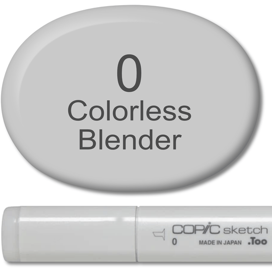 Sketch by Copic - Colorless Blender - Honey Bee Stamps