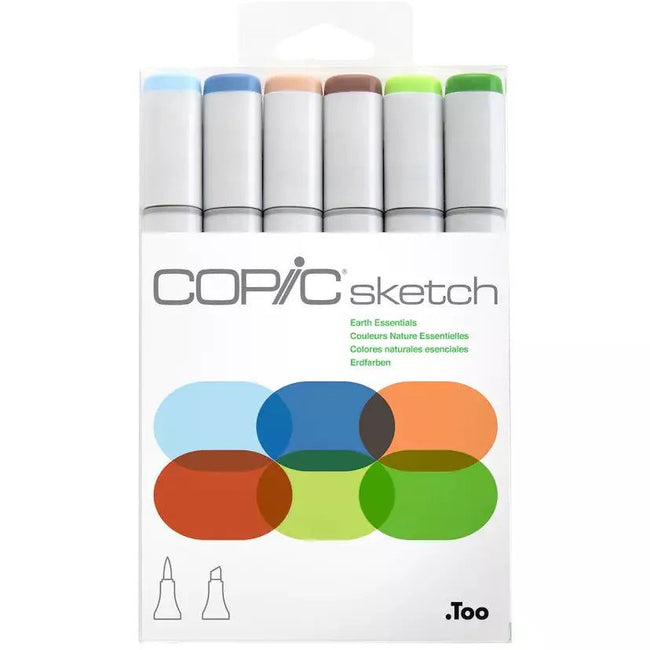 Sketch by Copic - Earth Essentials - 6pkg - Honey Bee Stamps