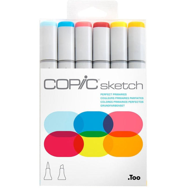 Sketch by Copic - Perfect Primaries - 6pkg - Honey Bee Stamps