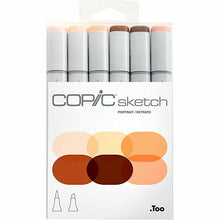 Sketch by Copic - Portrait - 6pkg - Honey Bee Stamps