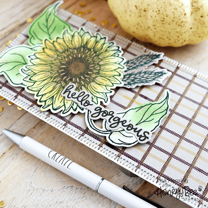 Slimline Sentiments: Blanket - Honey Cuts - Retiring - Honey Bee Stamps