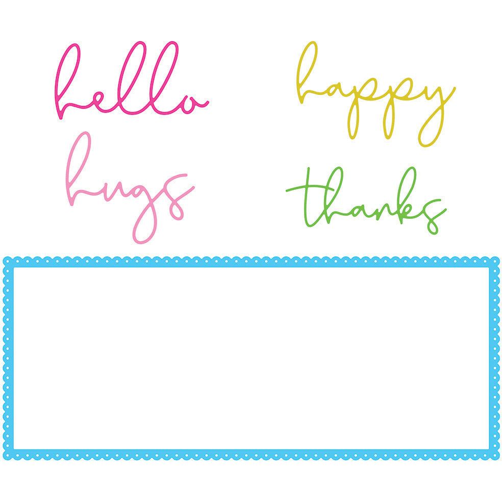 Slimline Sentiments: Eyelet - Honey Cuts - Stand - Alone Dies - Retiring - Honey Bee Stamps