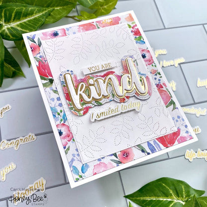 Small Card - Hot Foil Plate - Retiring - Honey Bee Stamps