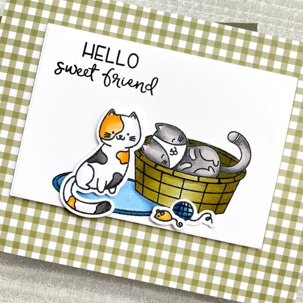 Smitten Kittens - 6x6 Stamp Set - Retiring - Honey Bee Stamps