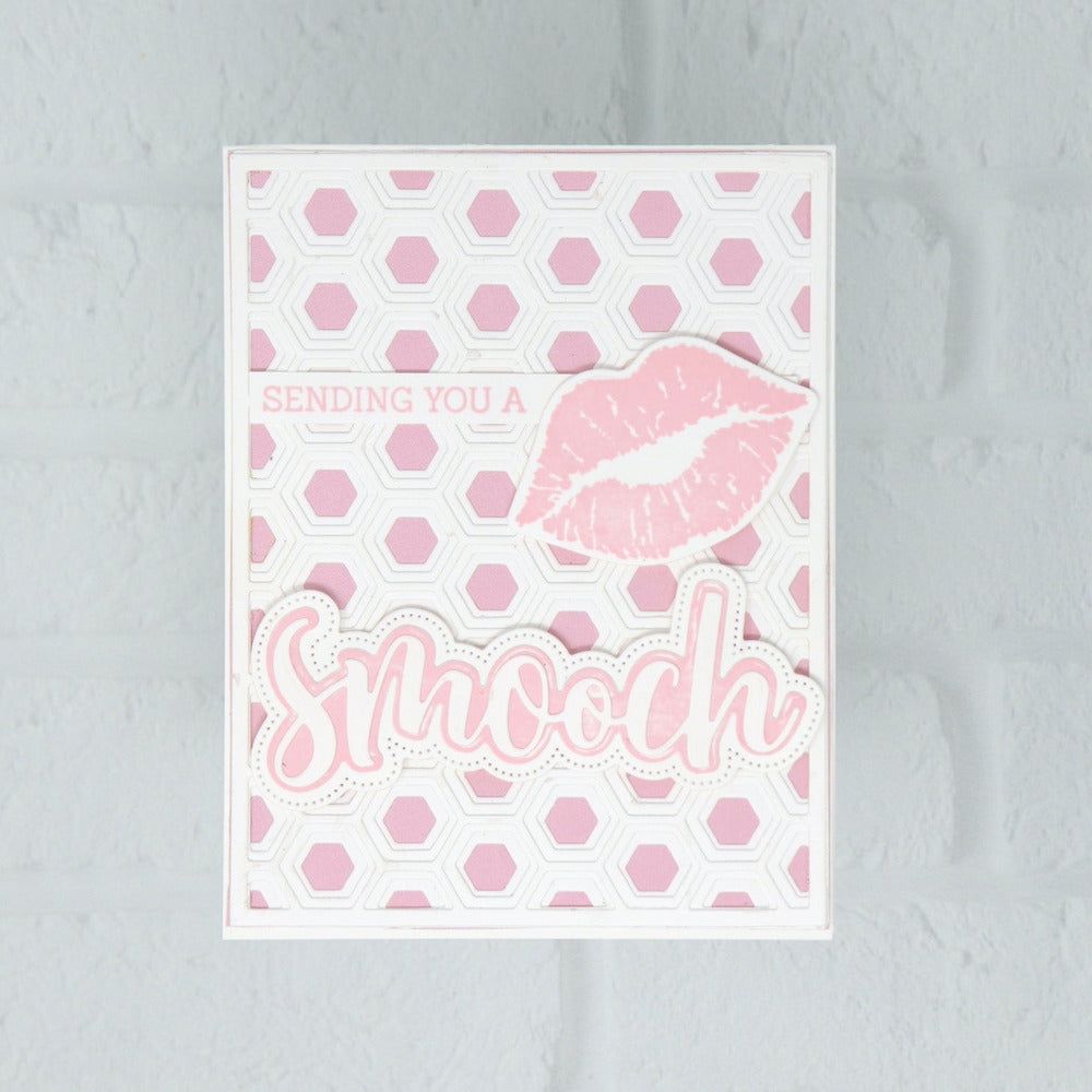Smooch - 3x4 Photopolymer Stamp Set - Retiring - Honey Bee Stamps
