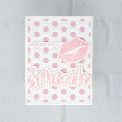 Smooch - 3x4 Photopolymer Stamp Set - Retiring - Honey Bee Stamps