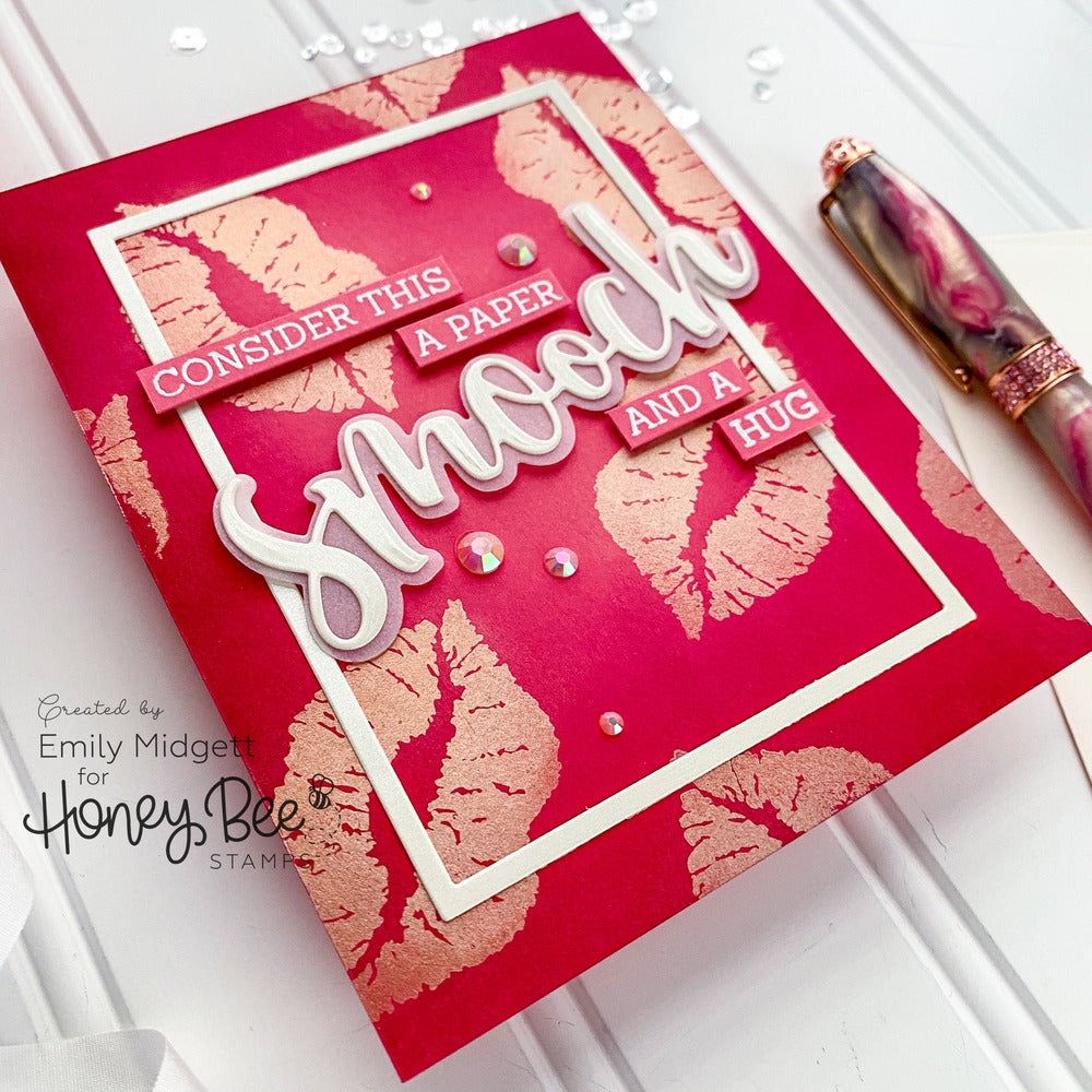 Smooch - Honey Cuts - Coordinating Dies - Retiring - Honey Bee Stamps
