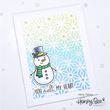 Snow Family Like Ours - 6x8 Stamp Set - Honey Bee Stamps