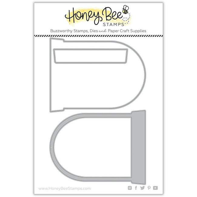 Snow Globe A2 Shaker - Honey Cuts - Honey Bee Stamps