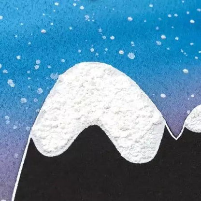 Snow Marker 3mm by Marvy Uchida - Snow Puff Liquid Appliqué - Honey Bee Stamps