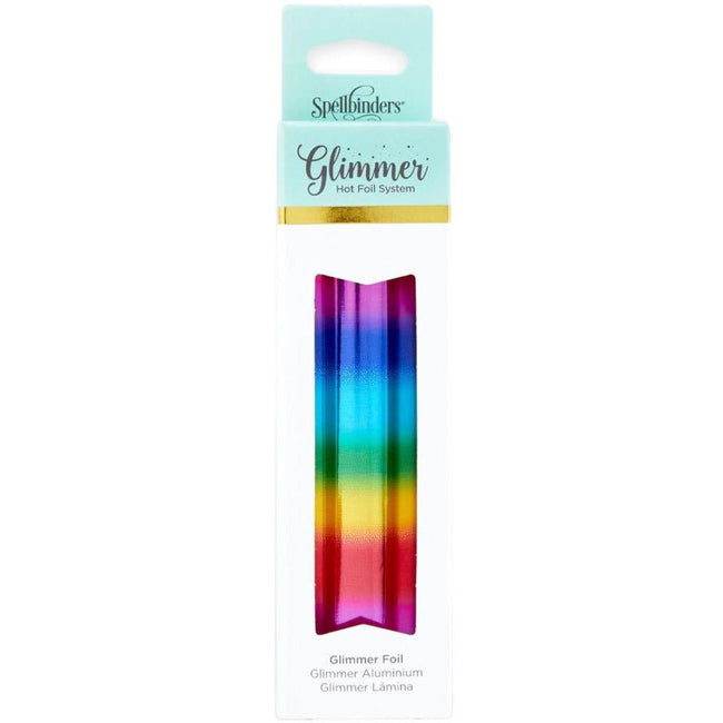 Spellbinders Glimmer Foil - Rainbow - Honey Bee Stamps