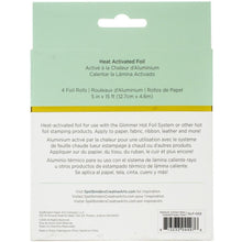 Spellbinders Glimmer Foil - Variety Pack Shimmering Holiday 4/pkg - Honey Bee Stamps