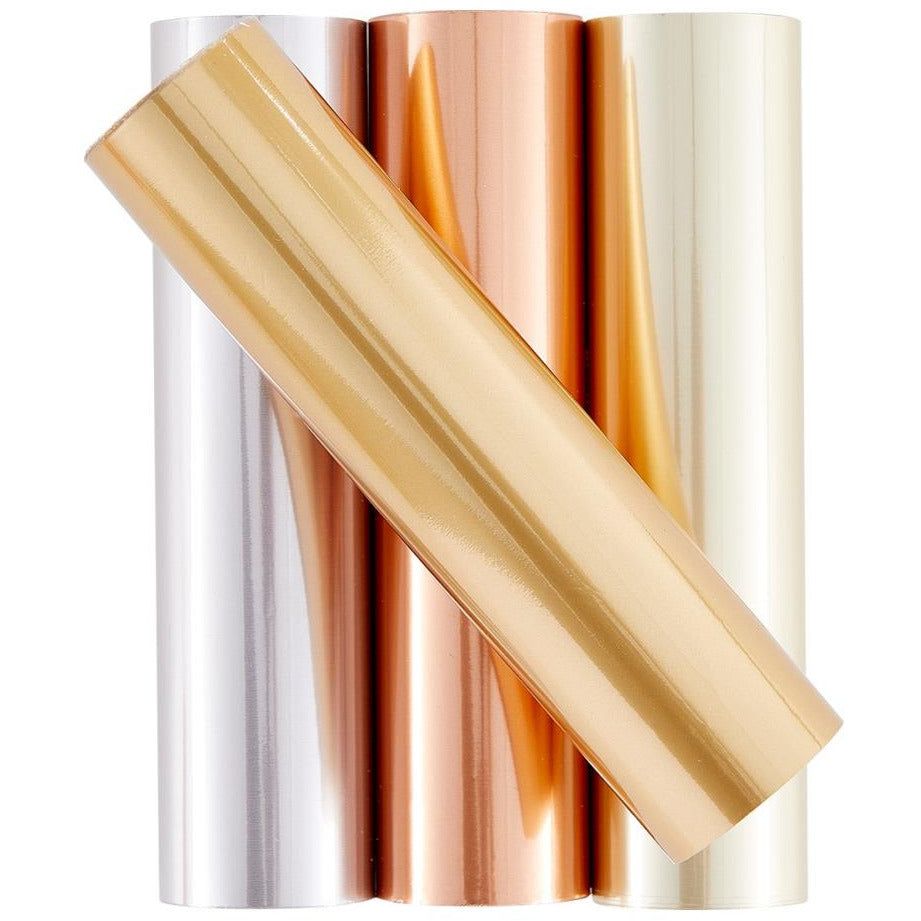 Spellbinders Glimmer Hot Foil - Variety Pack Satin Metallics 4/pk - Honey Bee Stamps