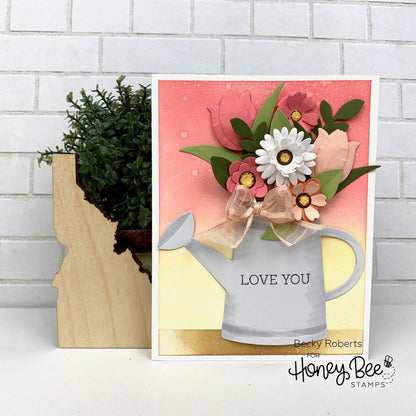 Spring Bouquets - Honey Cuts - Stand - Alone Dies - Honey Bee Stamps